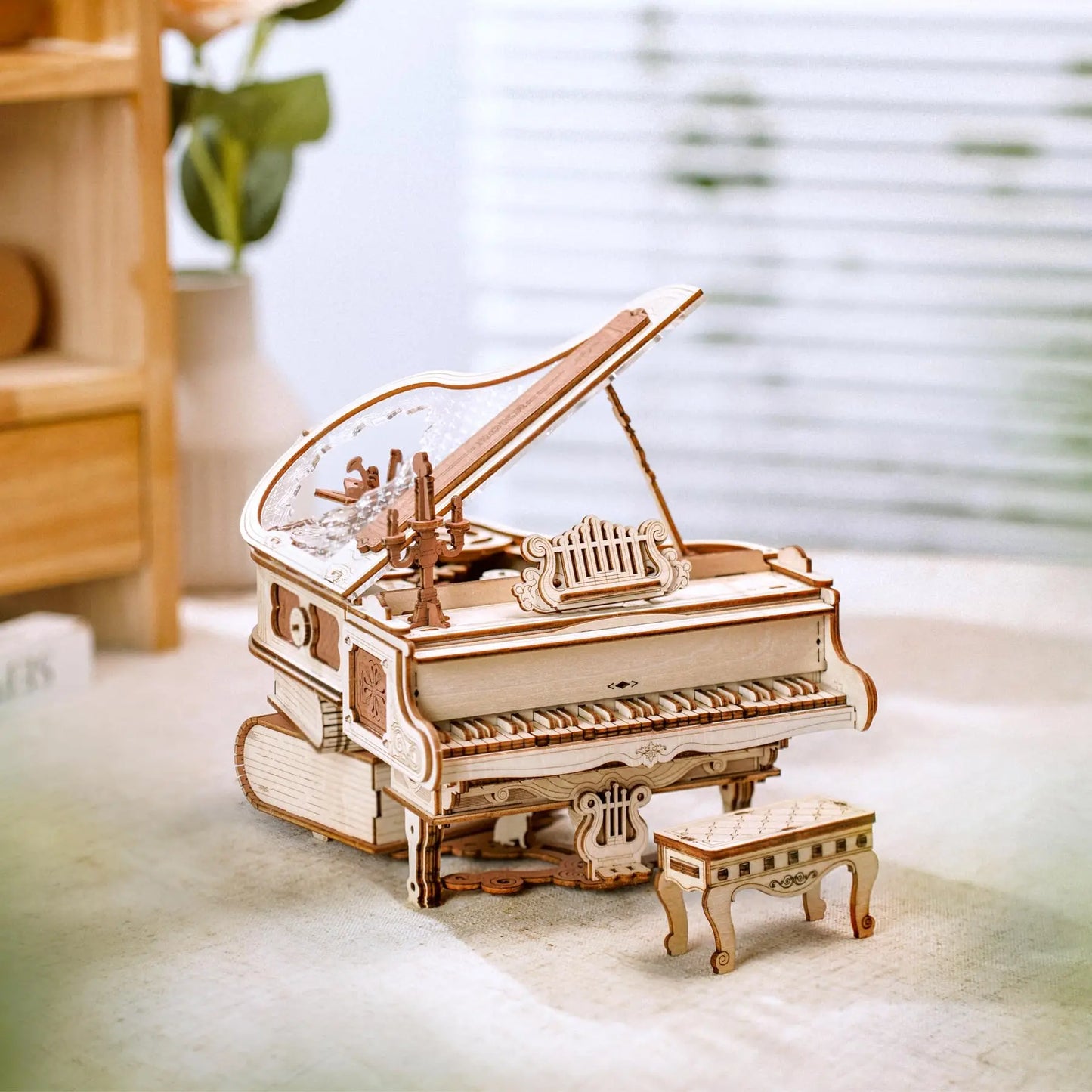 Piano mécanique magique – Boîte à musique Puzzle 3D