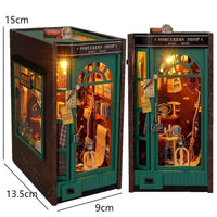 Book Nook Boutique du Sorcier – Diorama miniature LED en bois à assembler