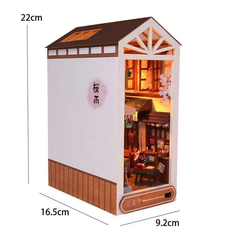 Book Nook Chapelle Romantique – Diorama miniature LED en bois à assembler