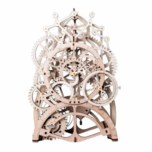 Horloge à pendule – Puzzle mécanique en bois