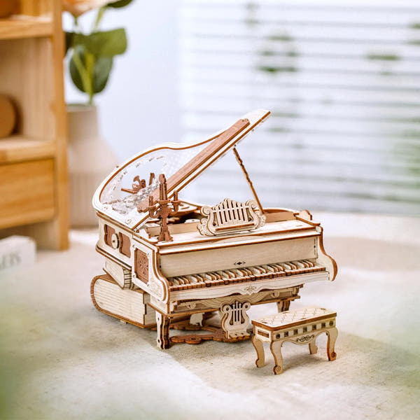 Piano mécanique magique – Boîte à musique Puzzle 3D