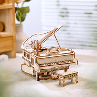 Piano mécanique magique – Boîte à musique Puzzle 3D