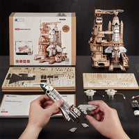 Fusée mécanique – Puzzle 3D ROKR Space Shuttle avec tour de lancement