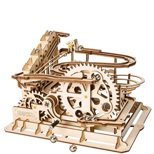 Circuit à billes mécanique Waterwheel – Puzzle 3D en bois