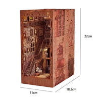 Book Nook Boutique du Sorcier – Diorama miniature LED en bois à assembler