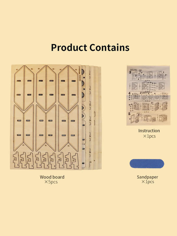 Coffre-fort mécanique – Puzzle 3D