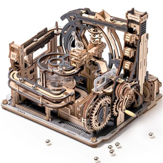 Circuit à billes mécanique Spaceport – Puzzle 3D