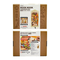Book Nook Floral Corner – Diorama miniature LED TGB09