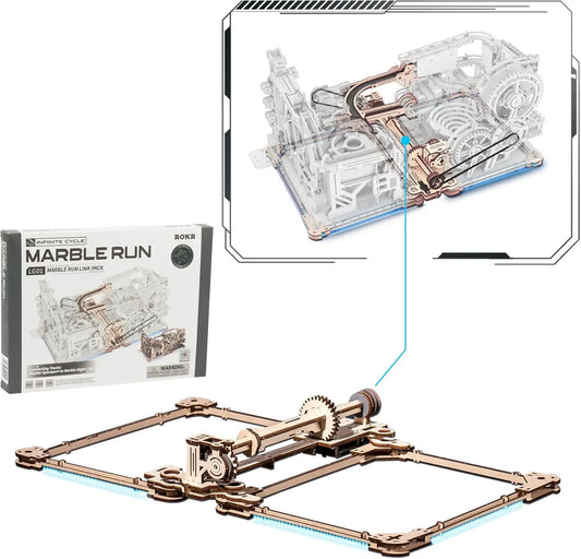 Kit d’extension Circuit à billes mécanique en bois – Puzzle 3D