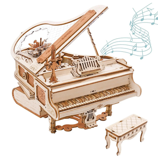Piano mécanique magique – Boîte à musique Puzzle 3D